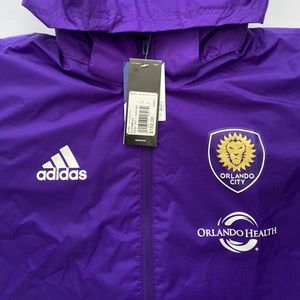 Adidas MLS Orlando City Purple Rain Jacket